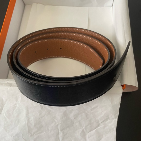 ** SOLD ** Hermes Constance belt buckle & Reversible leather strap 38mm 110/44 - Picture 2 of 14